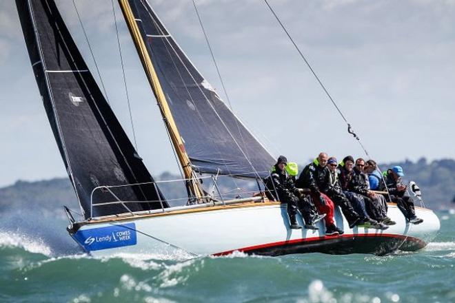 Day 7 – IRC 6 and Black Group Overall Winner, Whooper – Lendy Cowes Week ©  Paul Wyeth